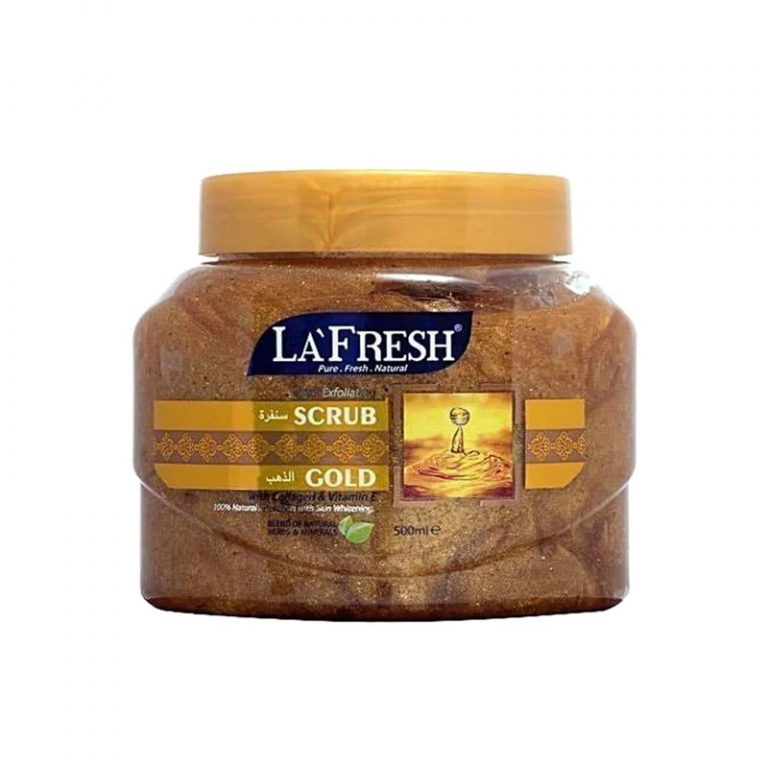 LaFresh Gold Face & Body Scrub Online World