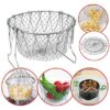 Stainless Steel Foldable Chef Basket