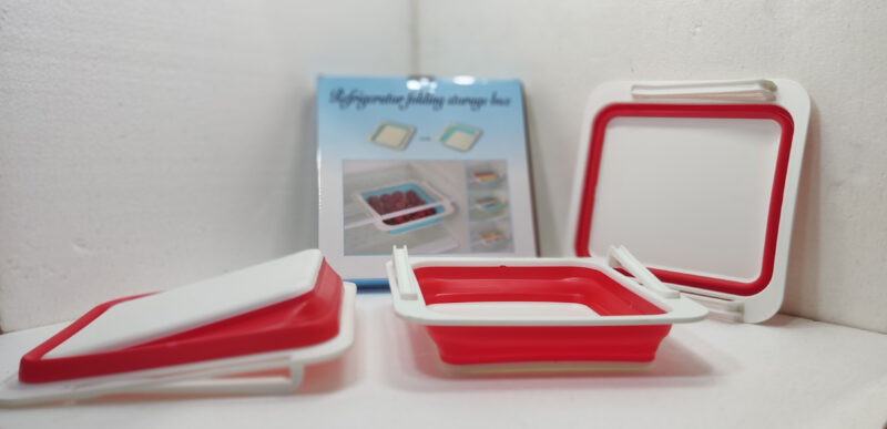 Refrigerator Folding Silicone Storage Box