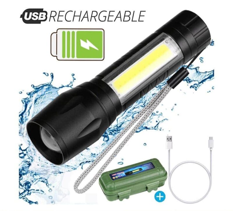 USB Rechargeable LED Torch