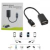 2.0 Micro Cable to USB OTG Adapter