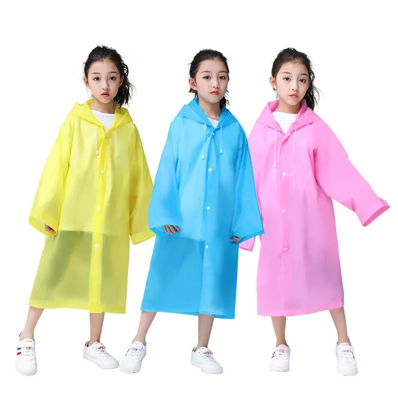 Kids Waterproof Raincoat with Hood