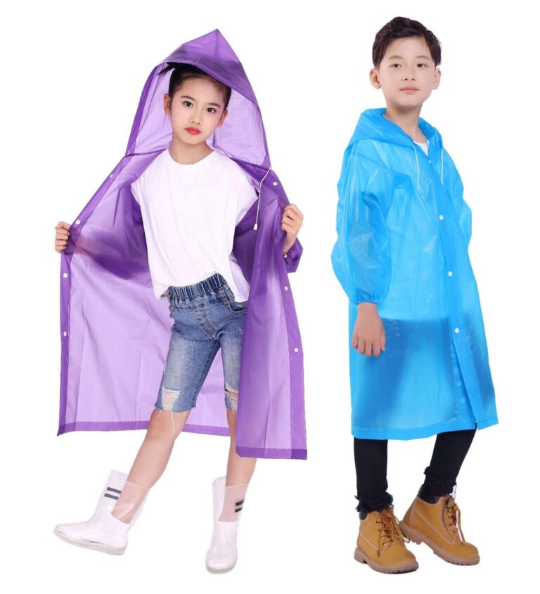 Kids Waterproof Raincoat with Hood