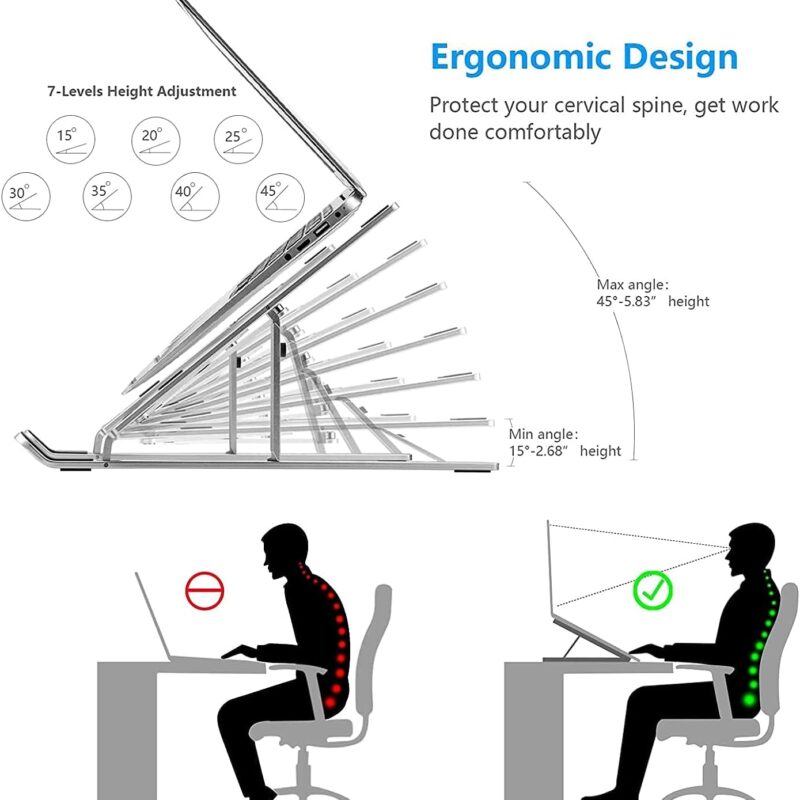 Aluminum Alloy Adjustable Laptop Stand