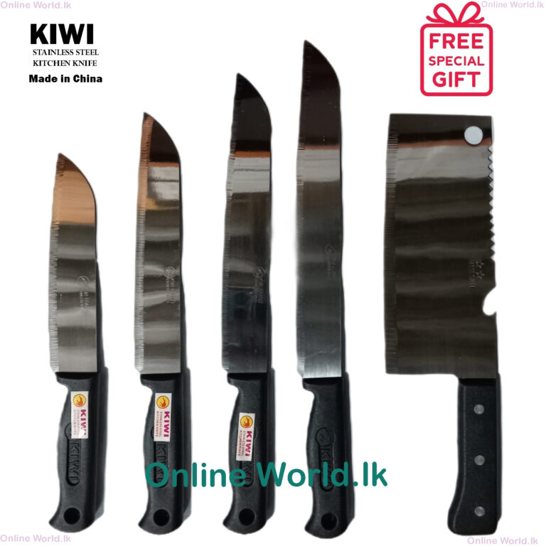 5Pcs Kiwi Knife Set with Free Surprise Gift