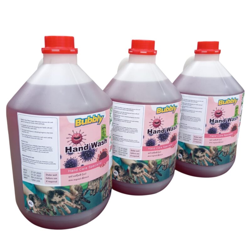 4L Bubbly Hand Wash Liquid