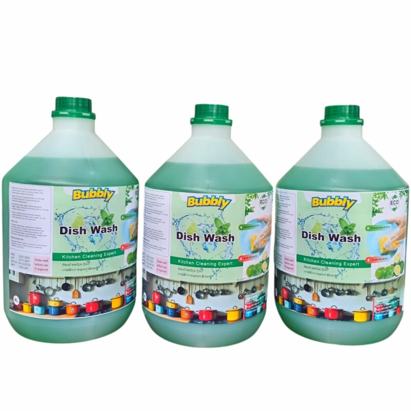 4L Bubbly Dishwashing Liquid