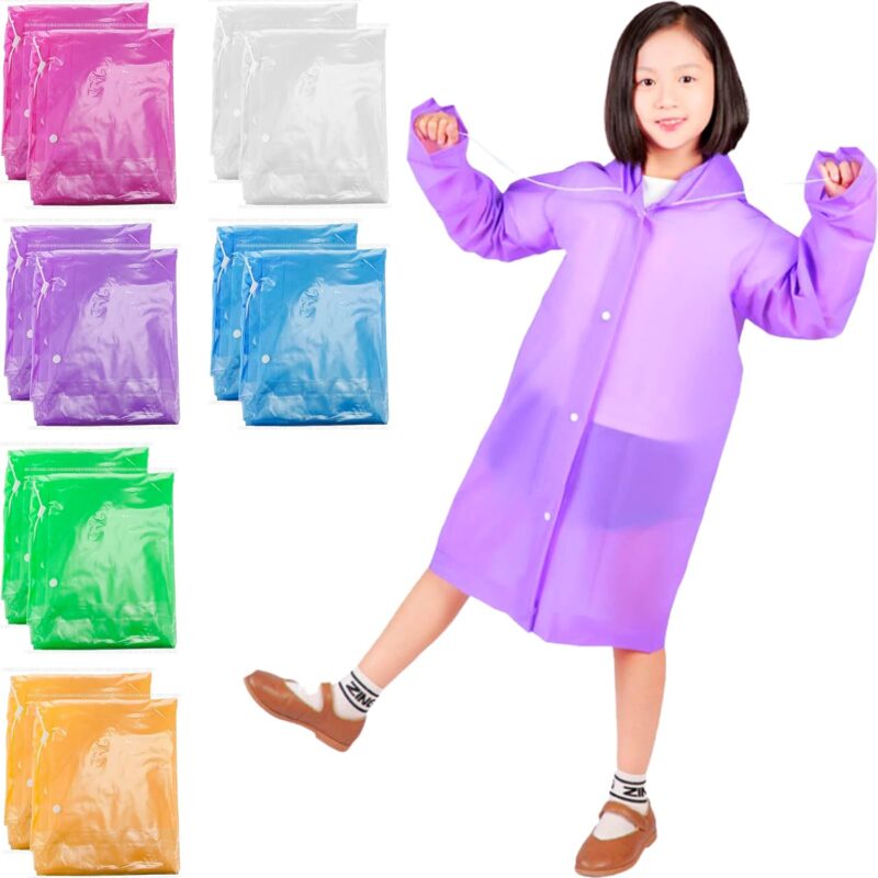 Kids Waterproof Raincoat with Hood
