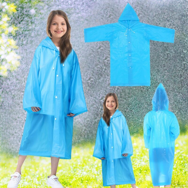 Kids Waterproof Raincoat with Hood